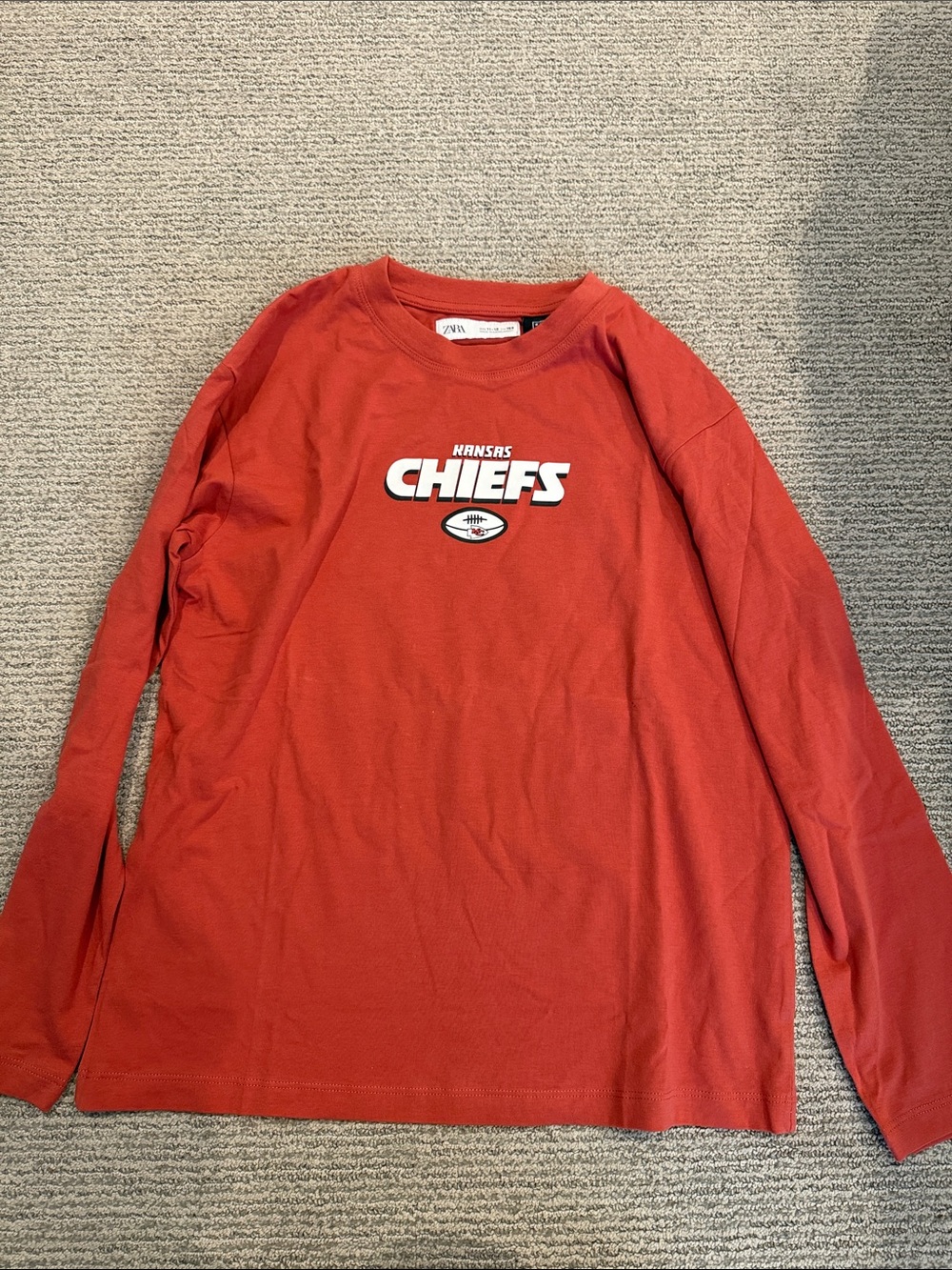 Kids Kansas chief long sleeve